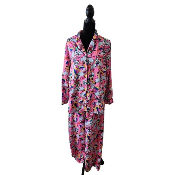 1990’s cartoon comics pop art Victoria Secret pajamas size small - Picture 2 of 11